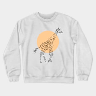 Giraffe Geometric 2 Crewneck Sweatshirt